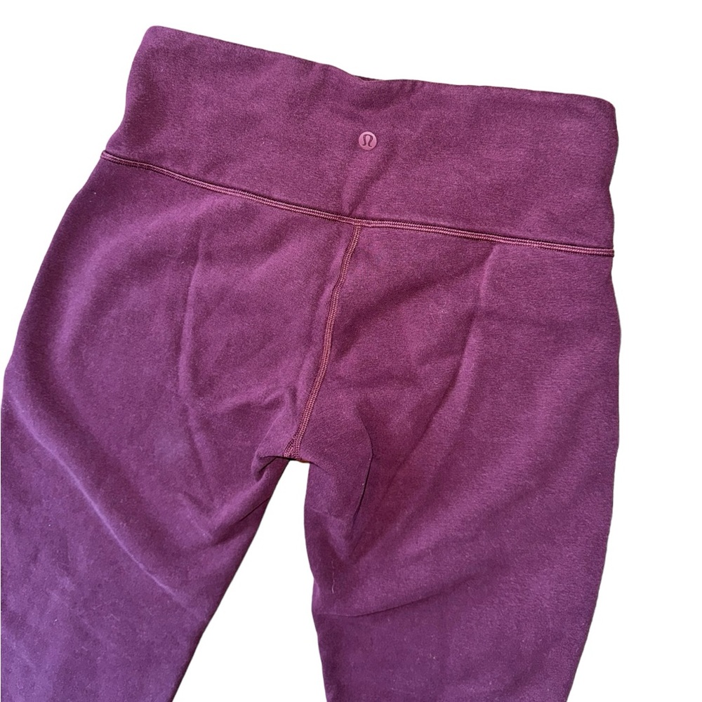 Lululemon fleece Wunder Under Lounge Pant - Picture 5 of 7